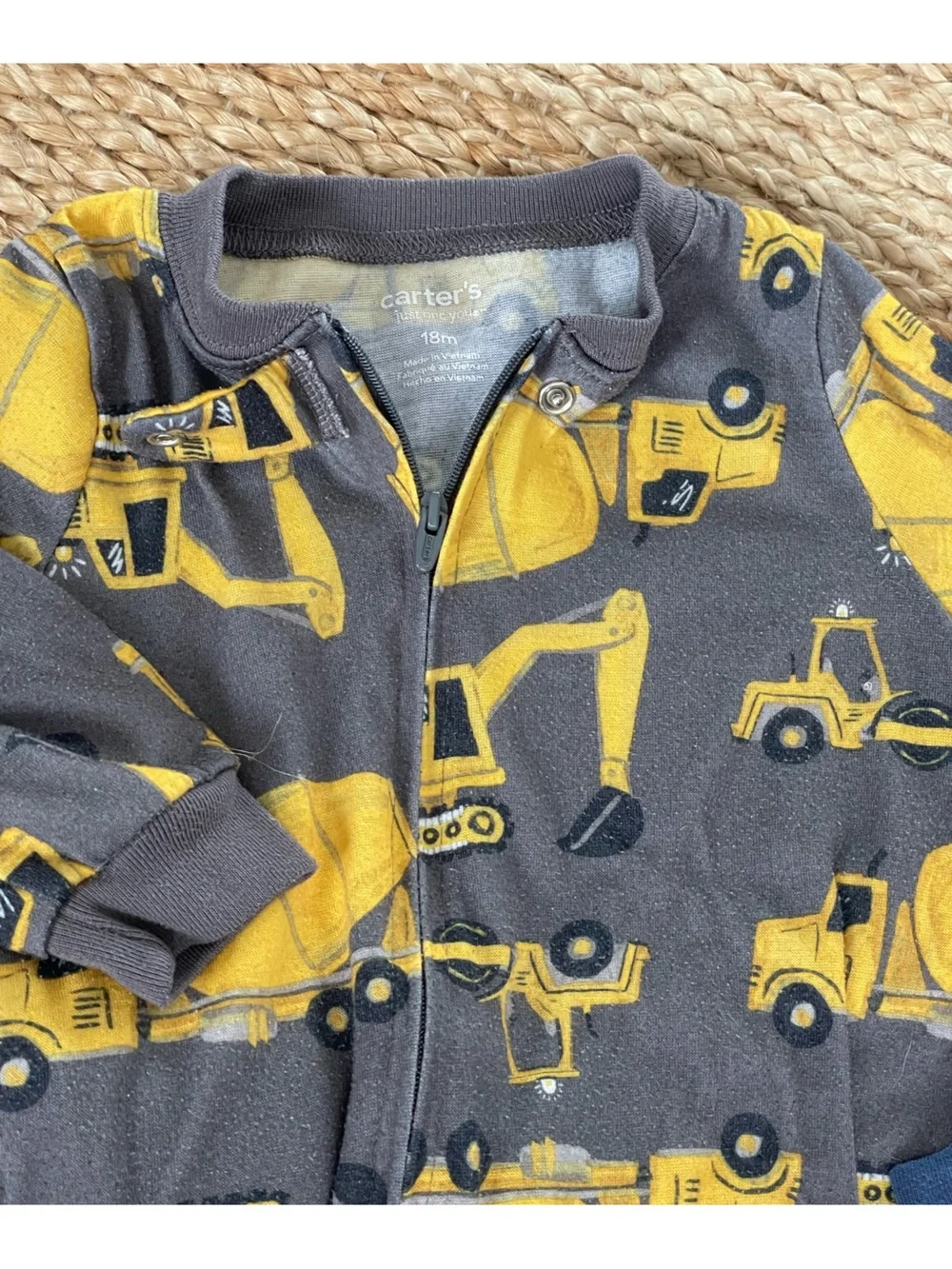 Carter’s 4 Piece Set Baby Pajama Bundle - Sharks, Trucks, Firetrucks & Stripes